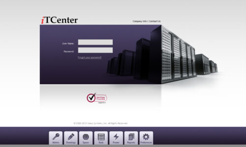 Software skinning for iTCenter By Indus Systems.